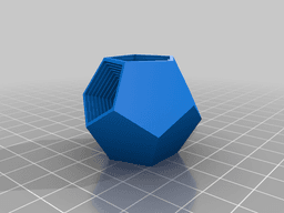 Dodekaeder 3d model