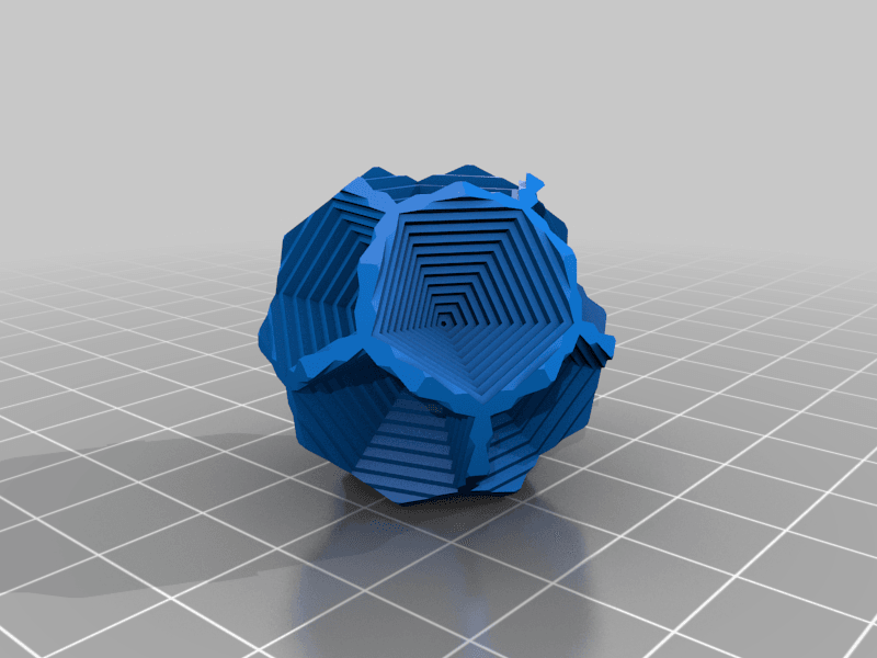Dodekaeder 3d model