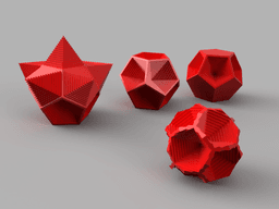 Dodekaeder 3d model