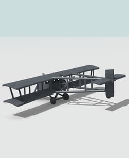 1:144 Voisin 5 3d model