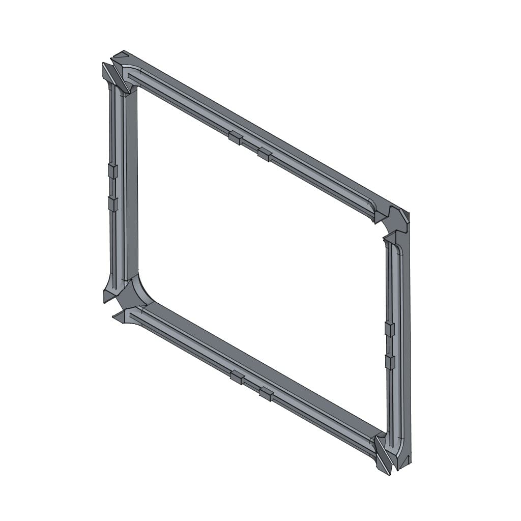 D-LOCK_BOX.3-4-B_TOP 3d model