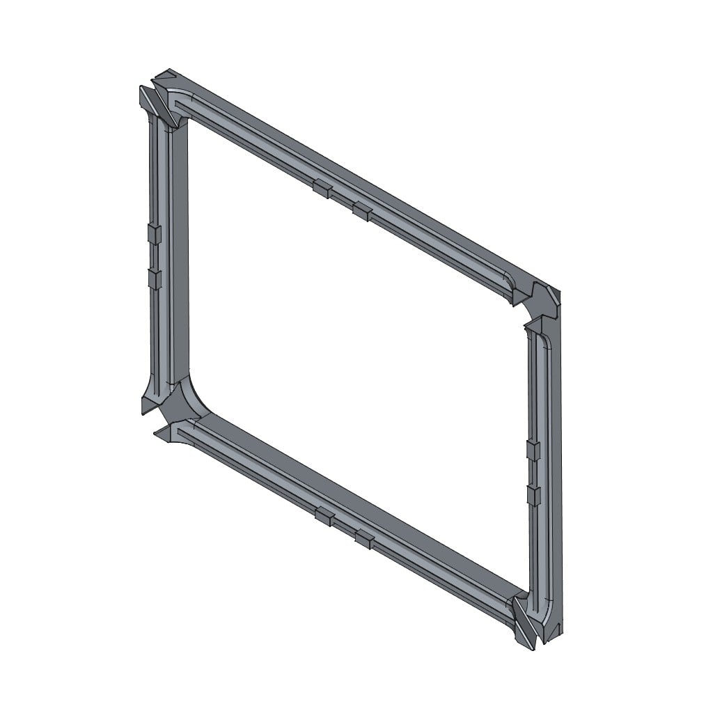 D-LOCK_BOX.3-4-B_TOP 3d model