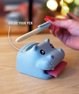Hippo-Campus Desk Organizer 3d model