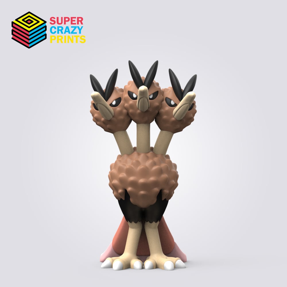 Dodrio 3d model