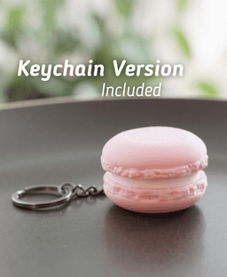 Macaron Clicker - Macaron Fidget - Ludo Food Toys 3d model