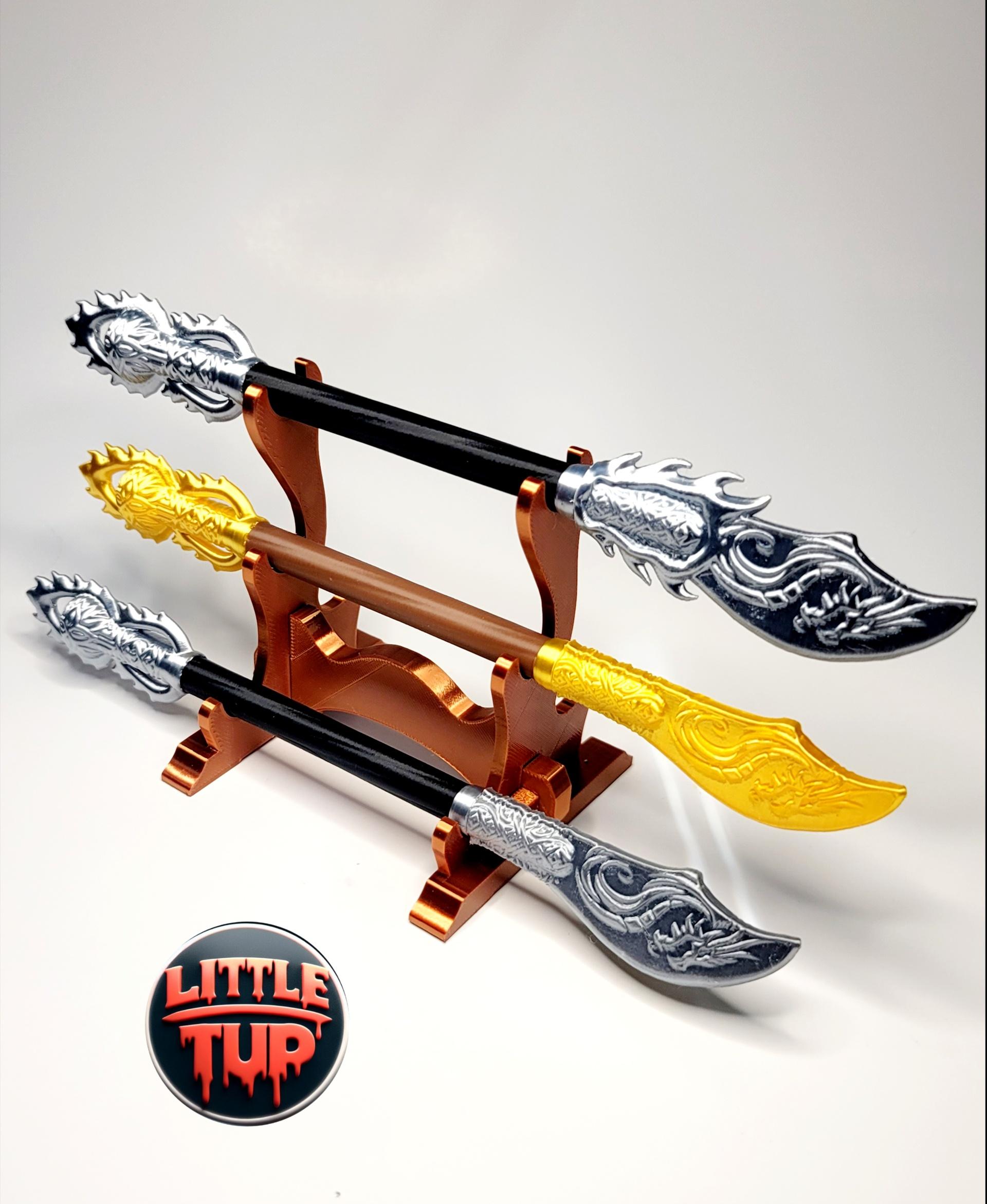 Hobby Knife Tool Stand Set 3d model