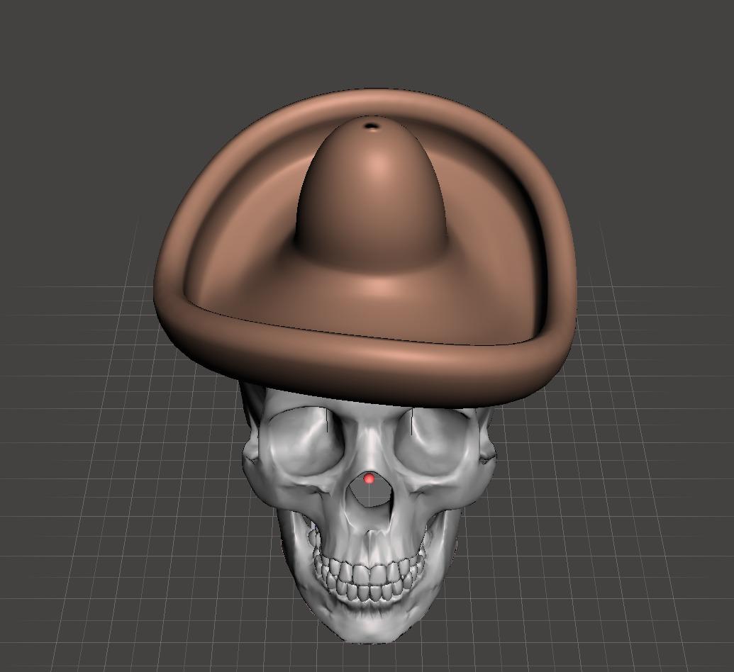 Mexican skull 3d model