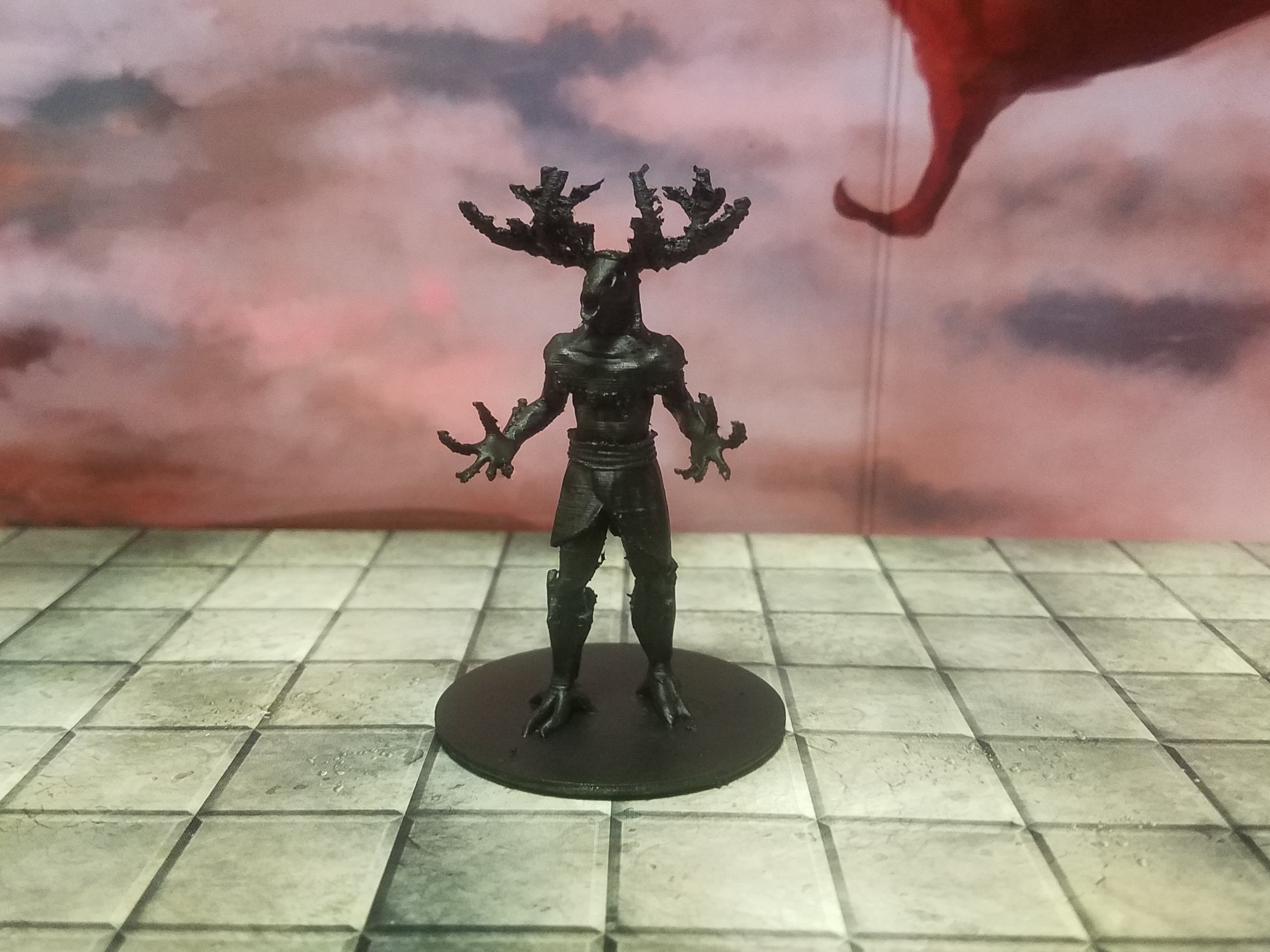 Dryad King - Dryad King - 3d print - D&D - 3d model