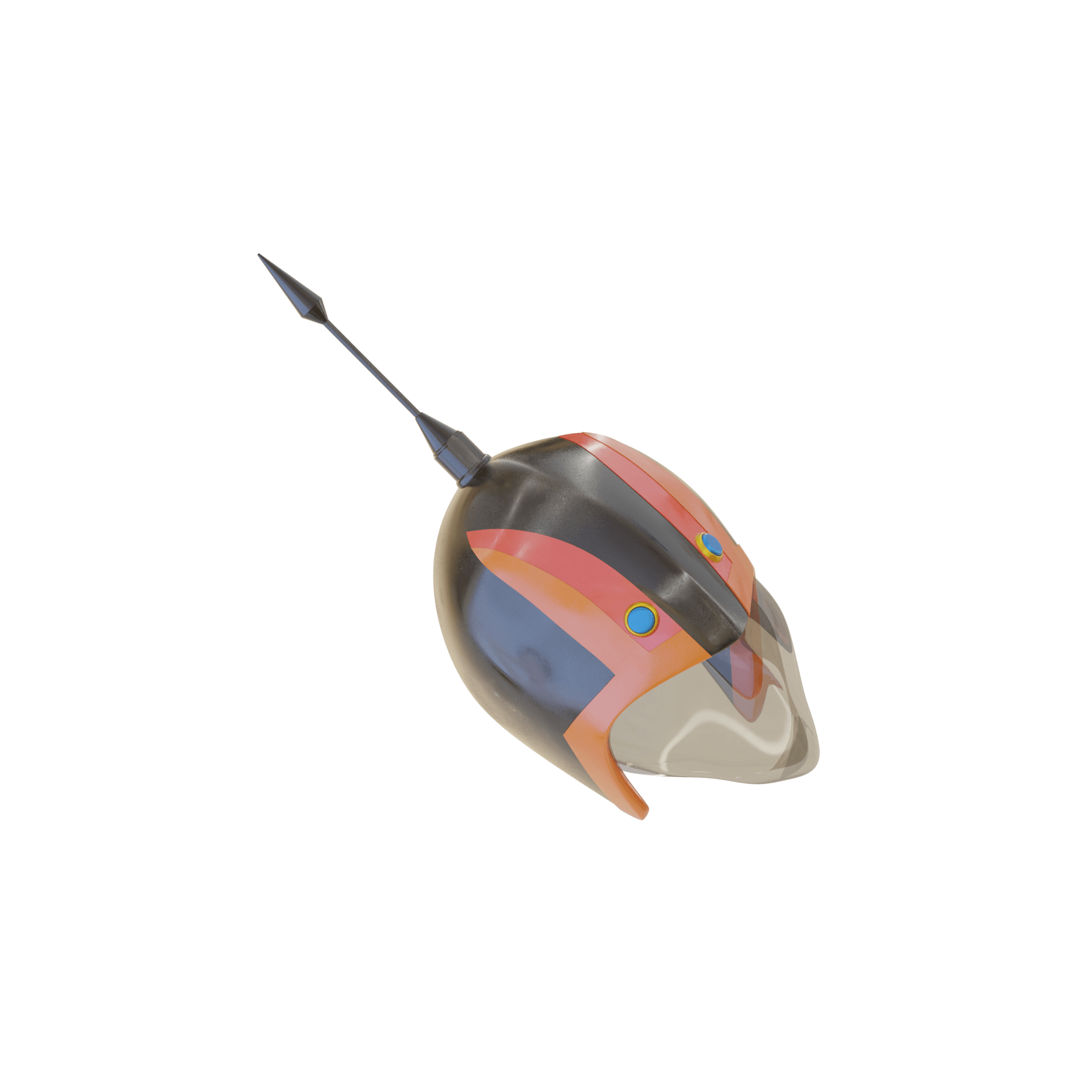 Gatchaman Joe Helmet 3d model