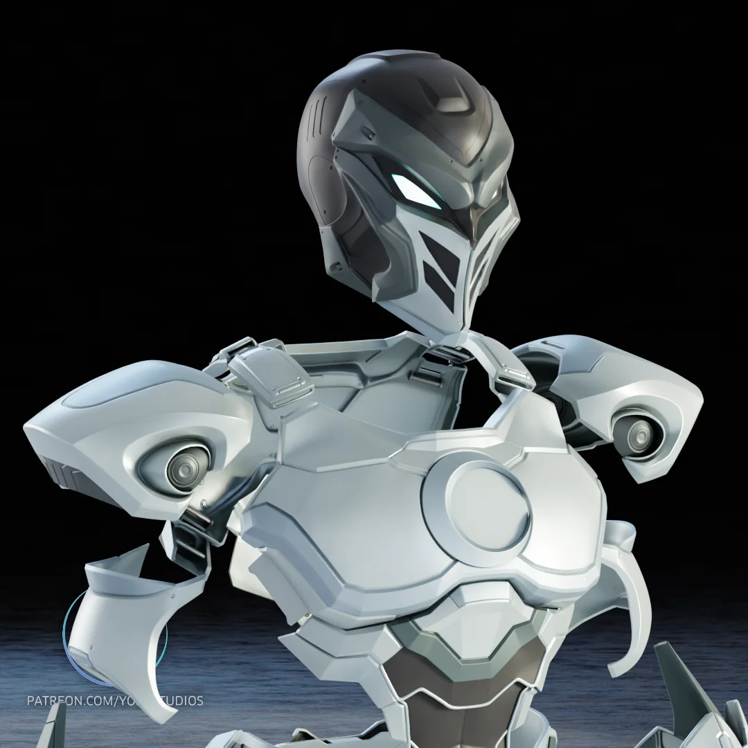 Moon Knight Rivals Armor 3D Printer File STL 3d model