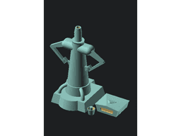 Chrichton from Buck Rogers 3d model
