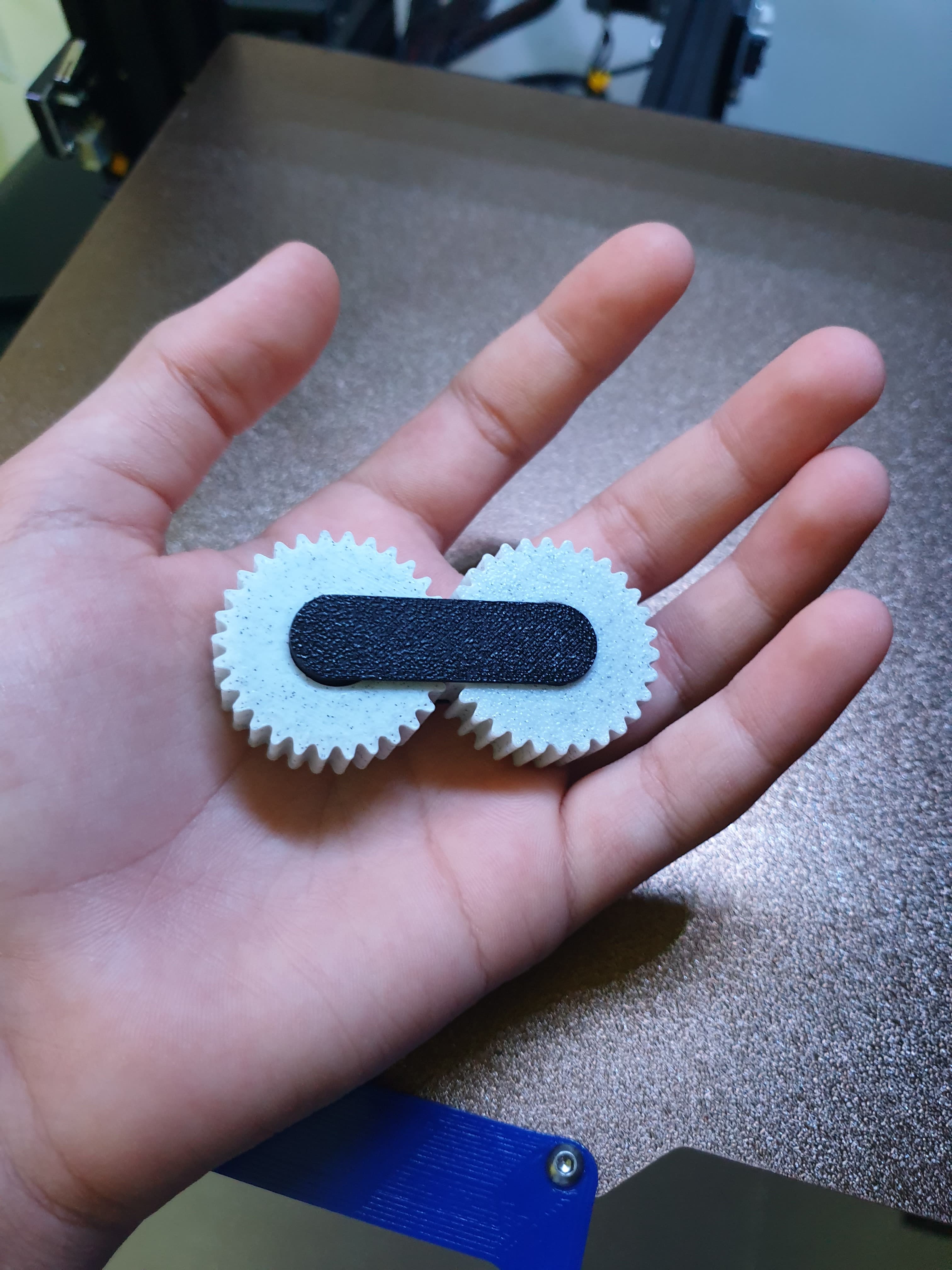 Gear fidget toy! 3d model