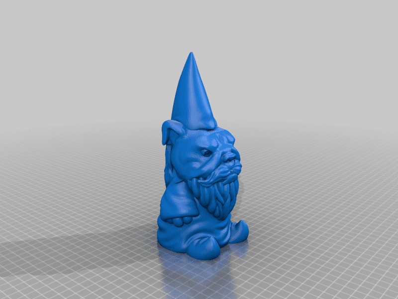 Dog Gnome 3d model