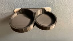 manly Hygiene Holder wall mount.stl 3d model