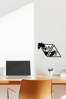 Mountain Wall Art, Wall Decor, Home Decor 3d model