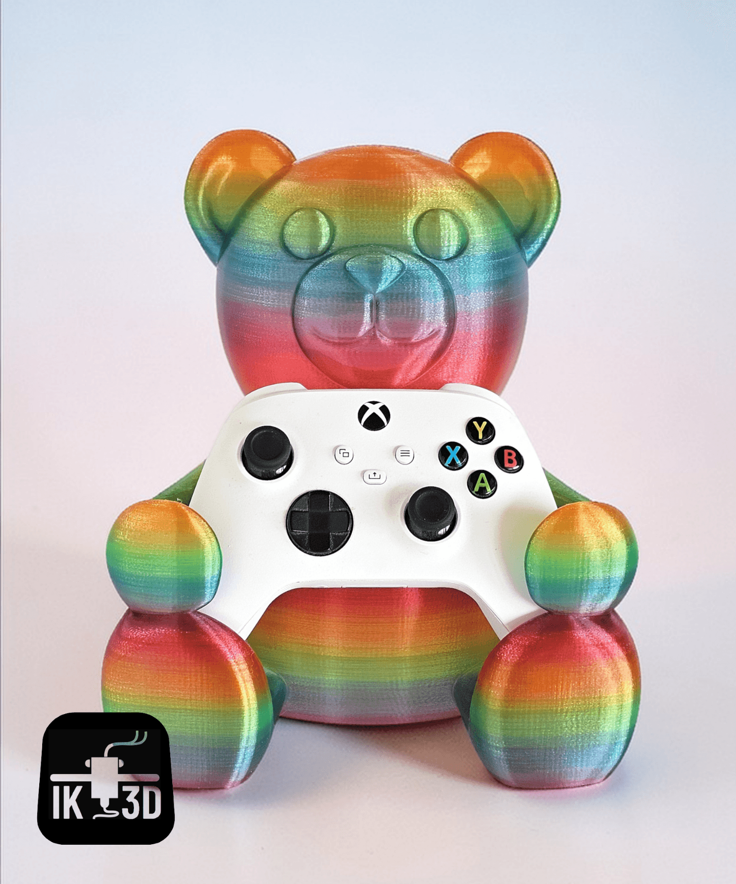 Gummy Bear Controller & Headset Holder / No Supports 3d model