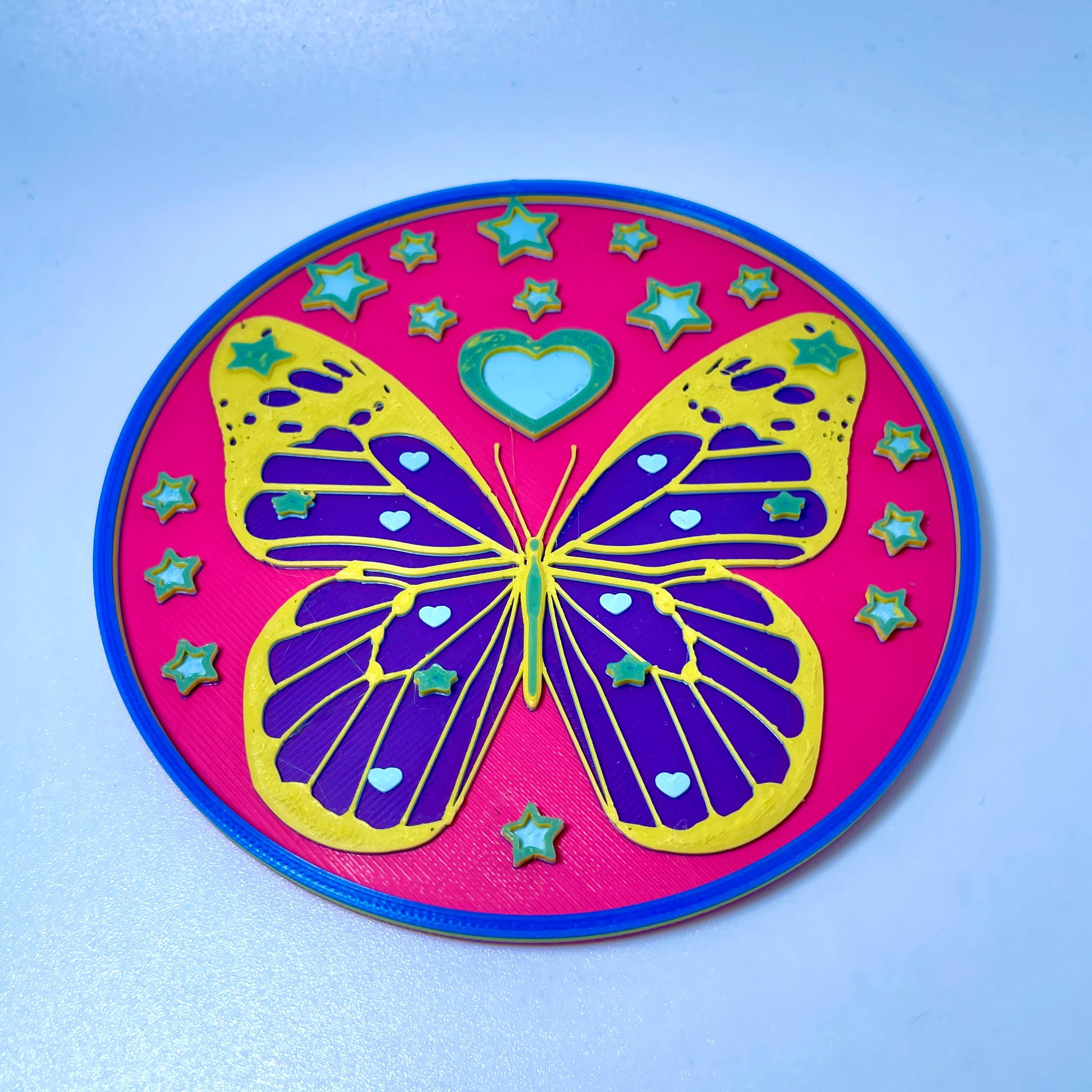 Butterfly Coaster 3d model