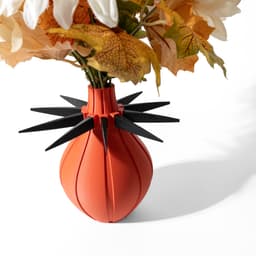 The Maven Vase, Modern and Unique Home Decor for Dried and Preserved Flower Arrangement | STL File 3d model