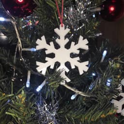 Snowflake Ornament 3 3d model