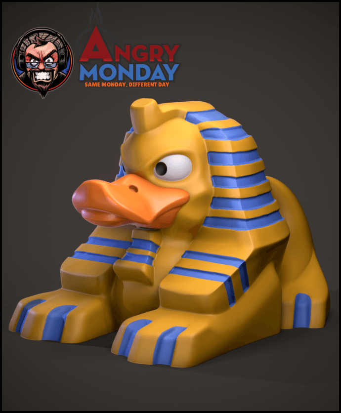 Sphinx Duck 3d model