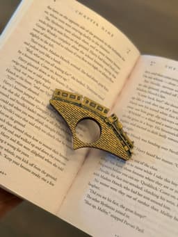 Express Train Page Holder 3d model