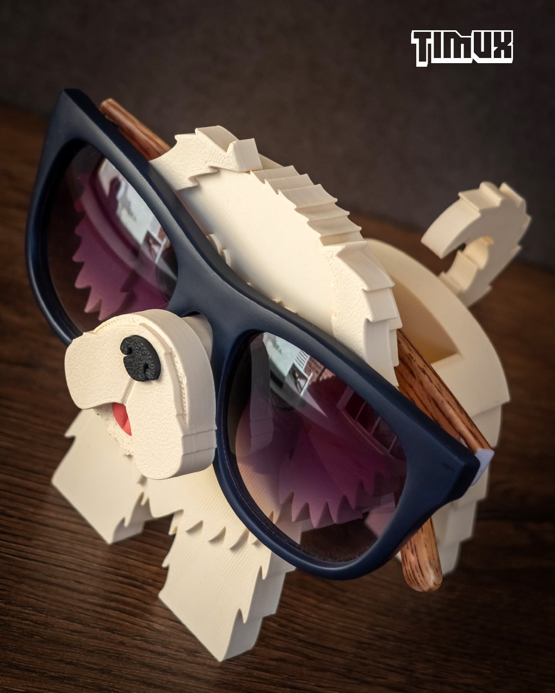 PEKINGESE GLASSES HOLDER 3d model
