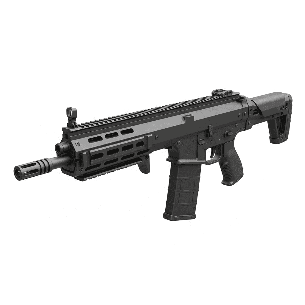 Gun Desert Tech MDR Rifle 3d model
