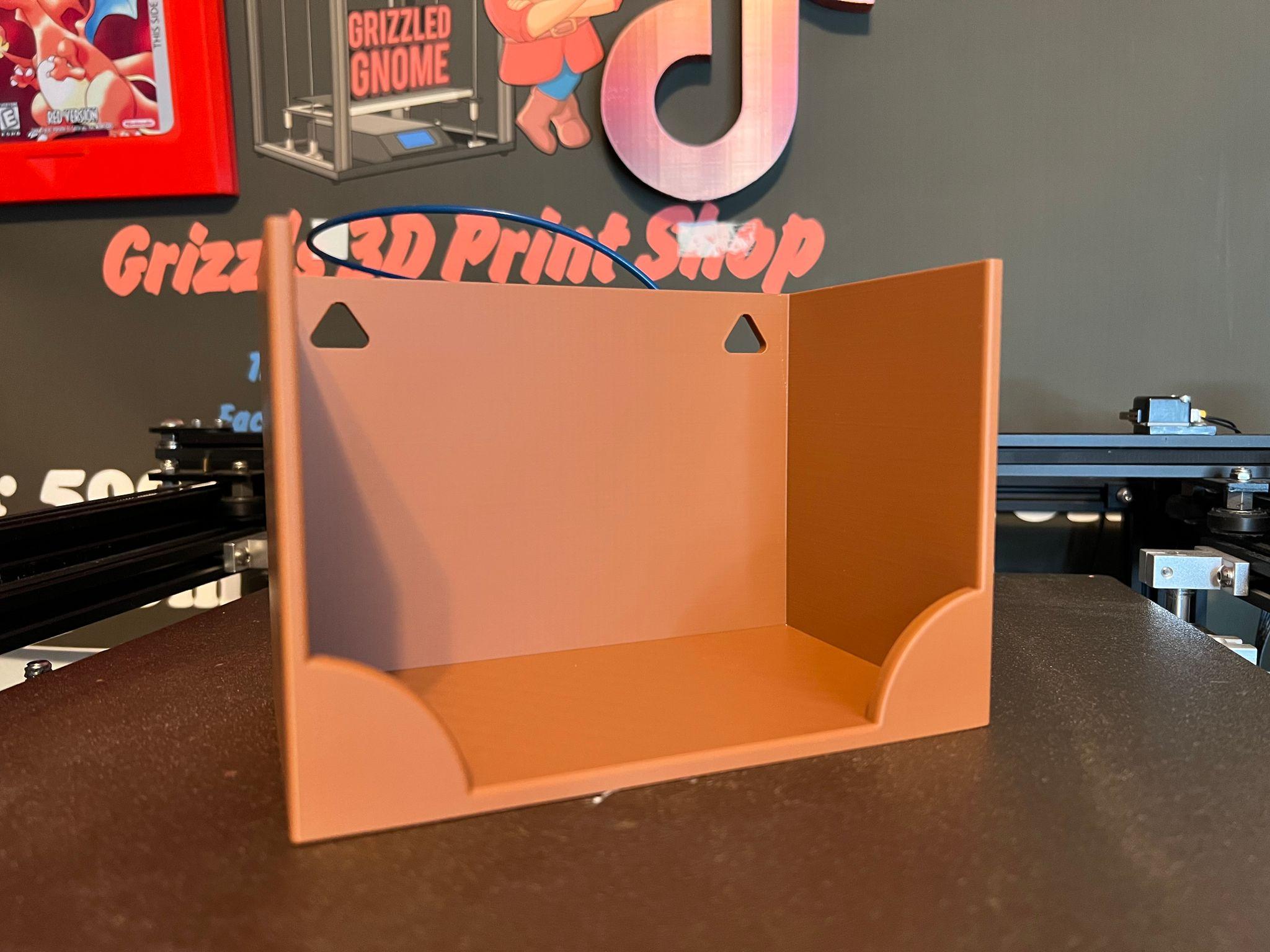 Funko wall mount case - Horizontal - Print in place 3d model