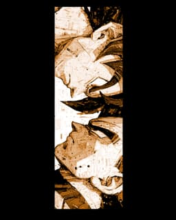 Fan art designs of Dragonball Heros and dragon - Set of bookmarks 3d model