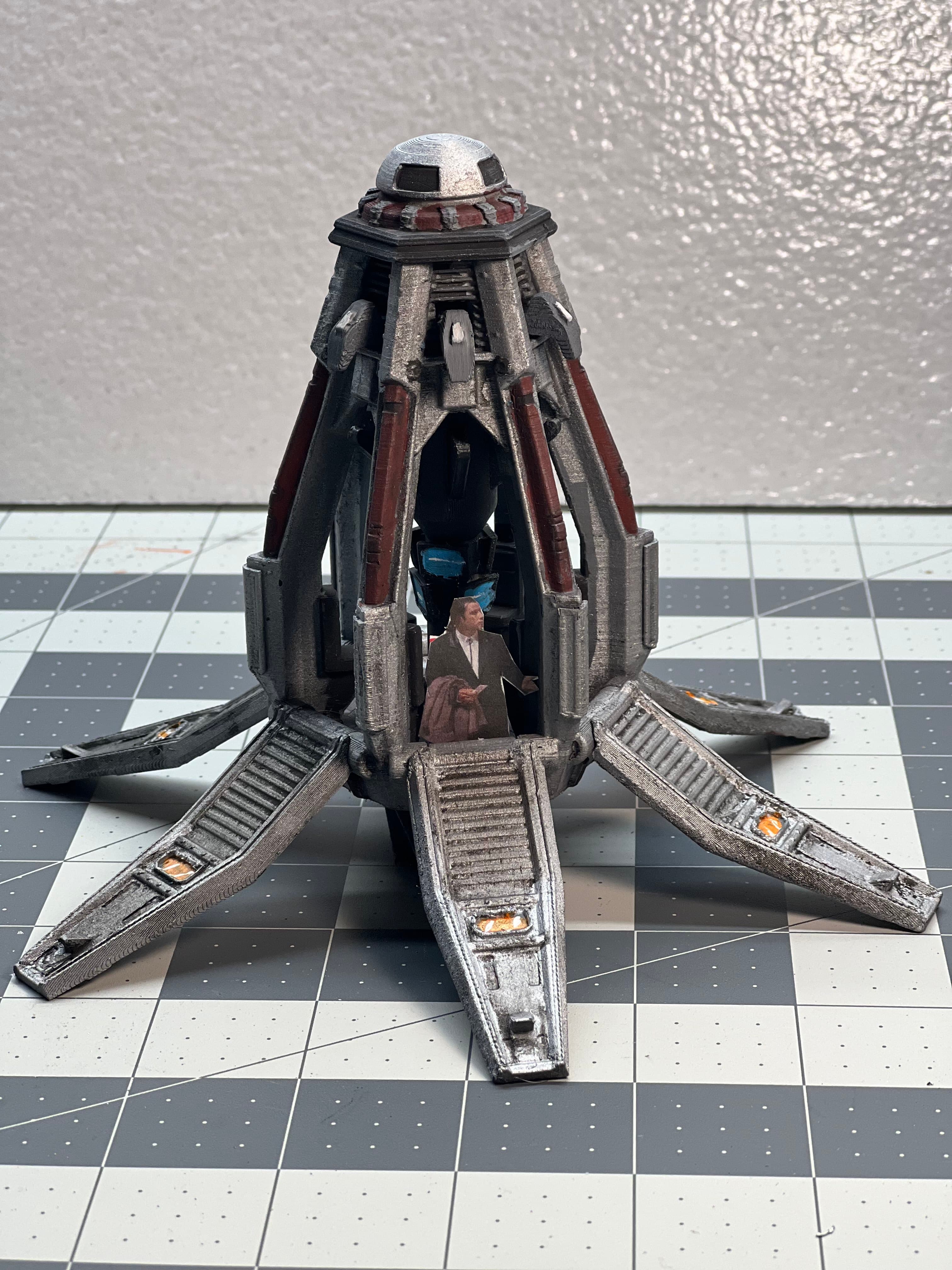 Orbital Drop Pod 3d model