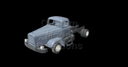 FWD Auto Company Cab And Frame 1/87 3d model