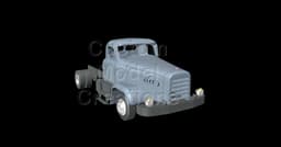 FWD Auto Company Cab And Frame 1/87 3d model