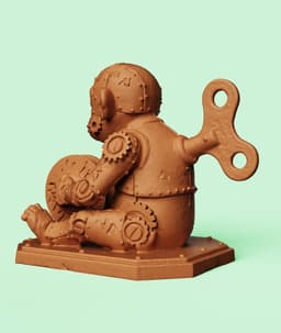 Arcane Jinx's Cymbal Monkey | League of Legends Prop 3d model