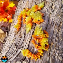 Baby Autumnwing and Autumn Dragon 3d model