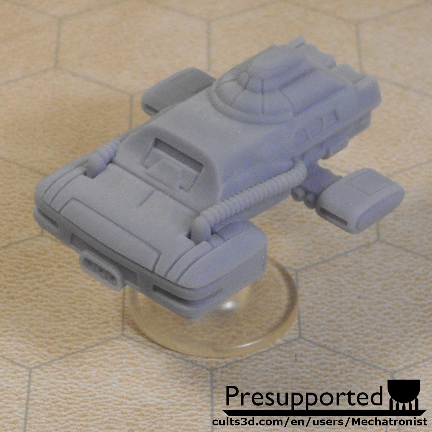 Eureka Spaceship Roger Wilco’s Ship From Space Quest 5 3d model