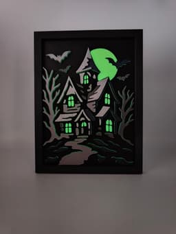 Halloween In Layers: The Haunted Manor 3d model