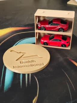 Stackable Diecast Display Unit 3d model