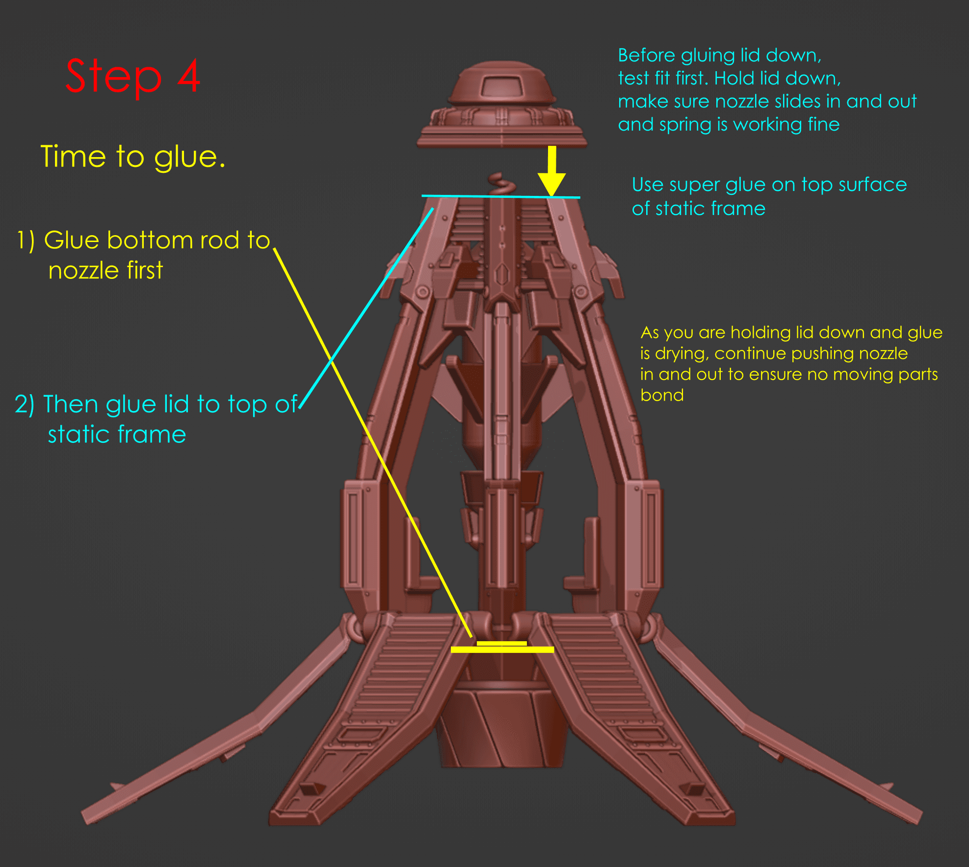 Orbital Drop Pod 3d model