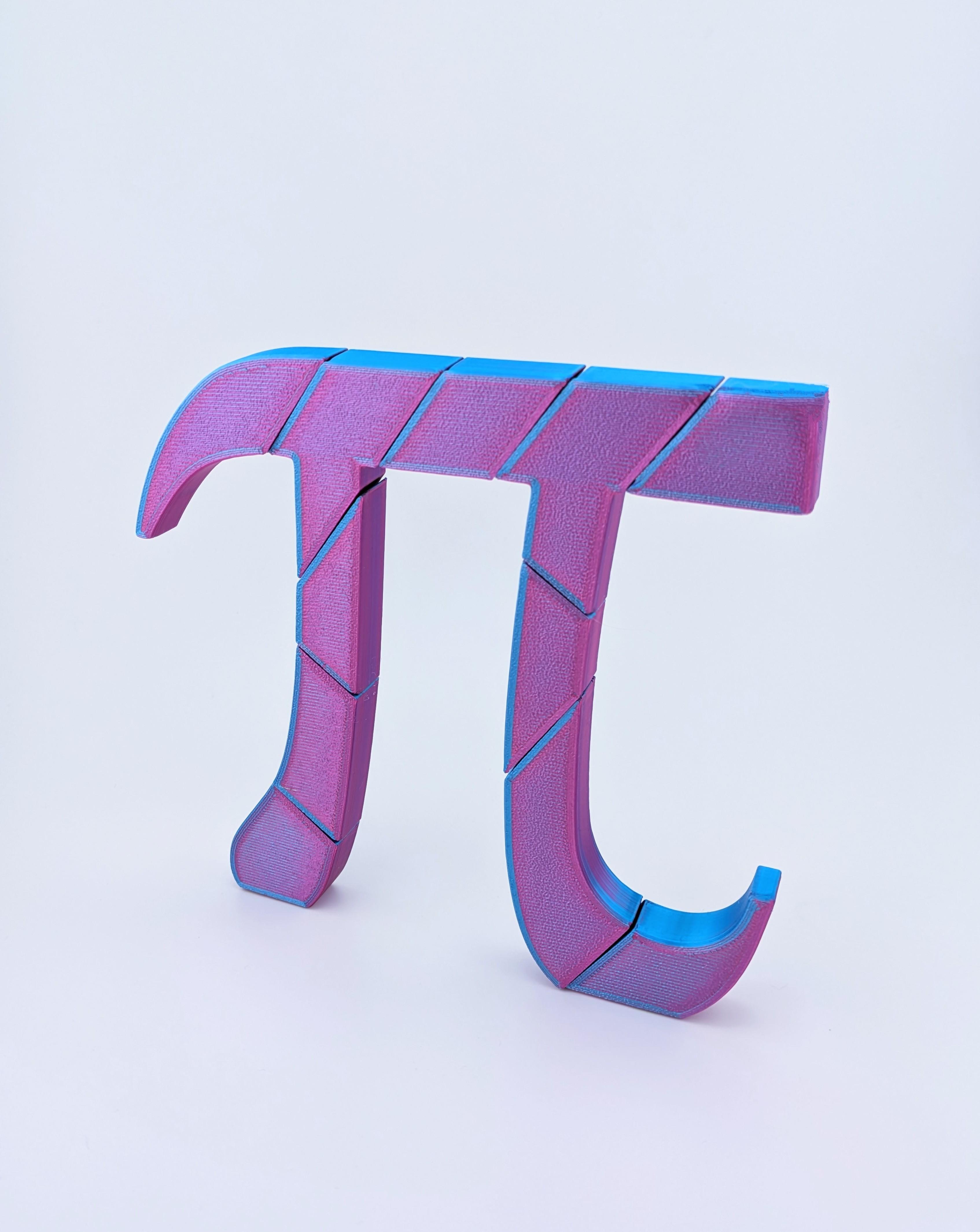 Twisty Pi Puzzle 3d model