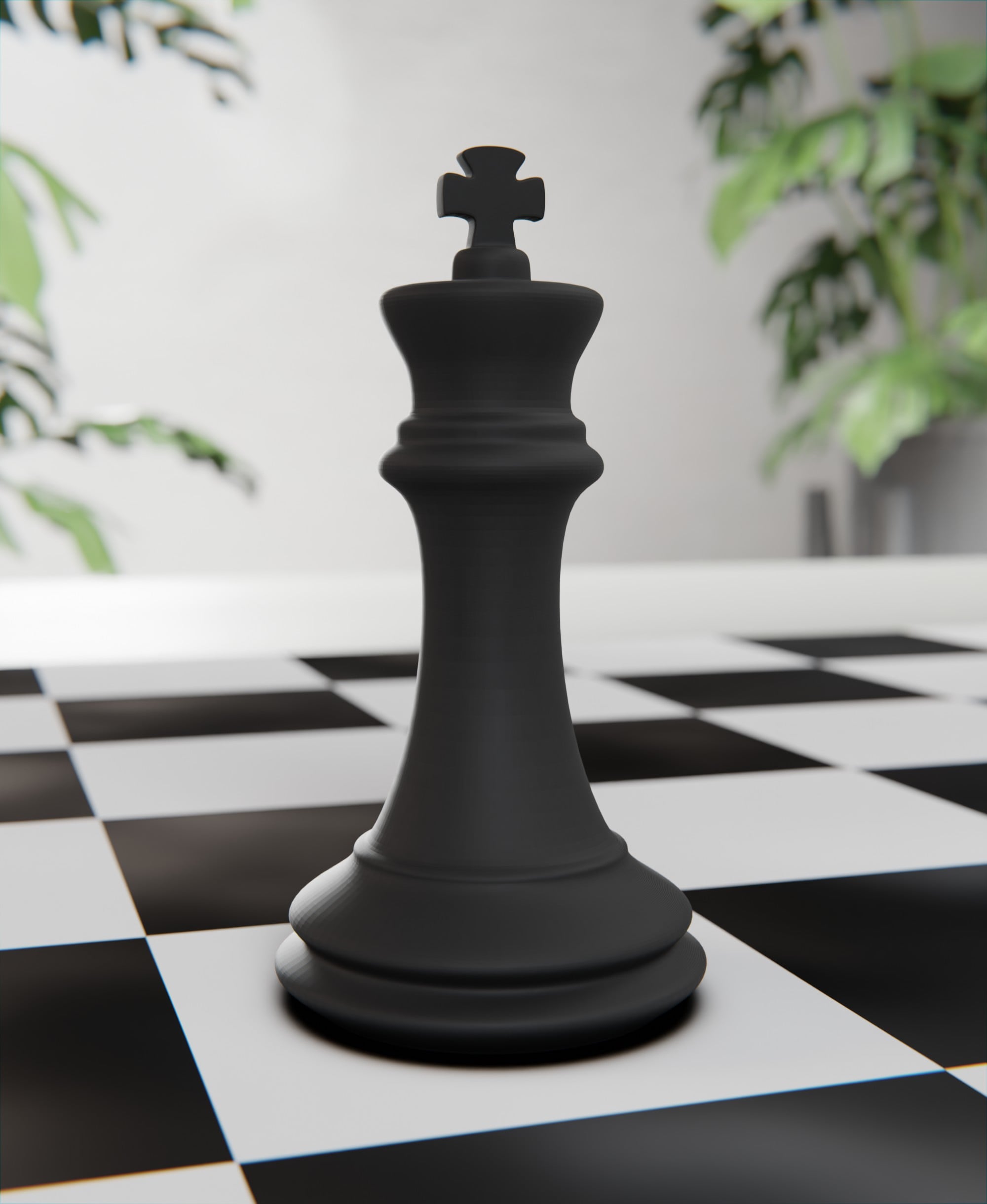 Chess King 3d model
