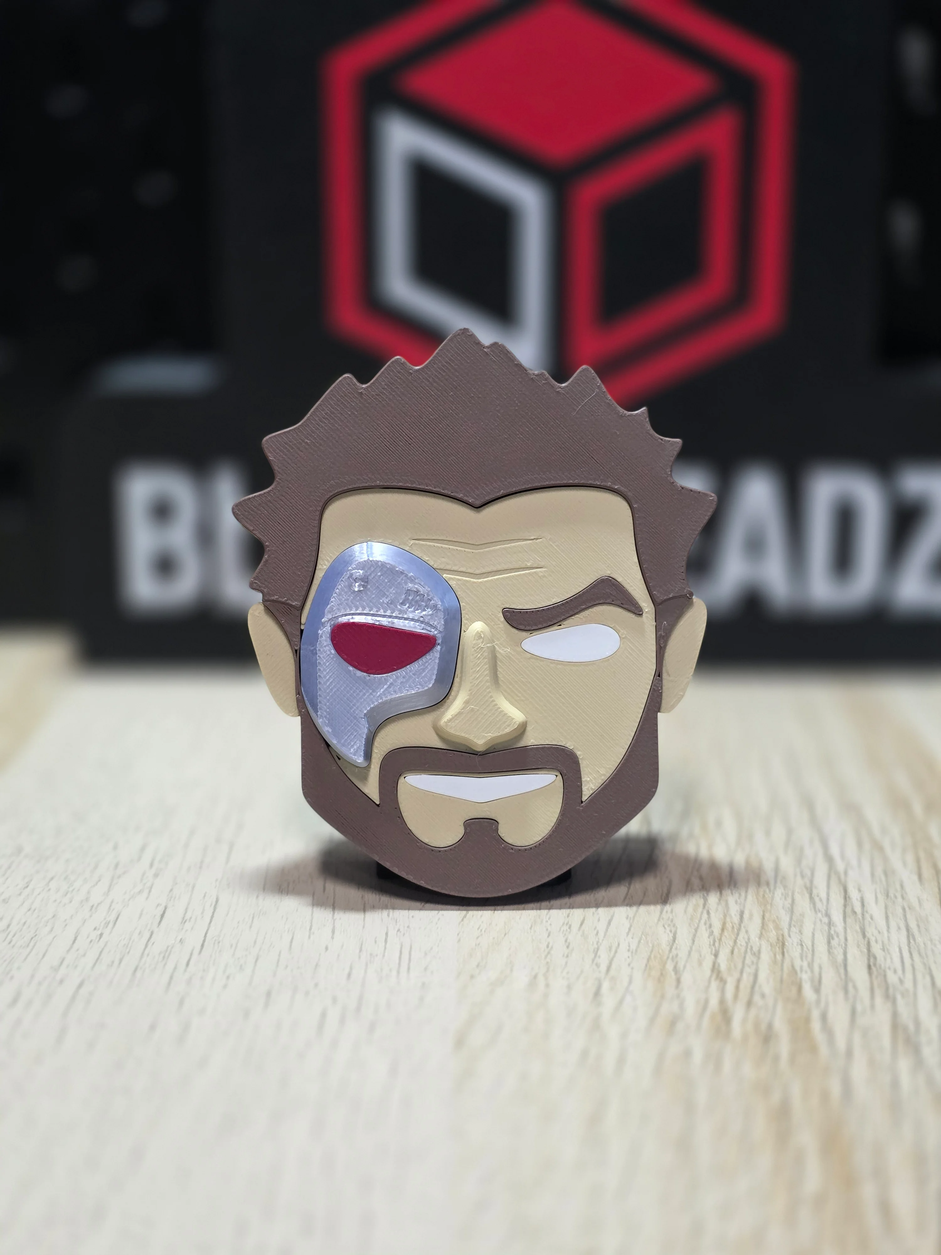 Blokkheadz - Mortal Kombat - Kano 3d model