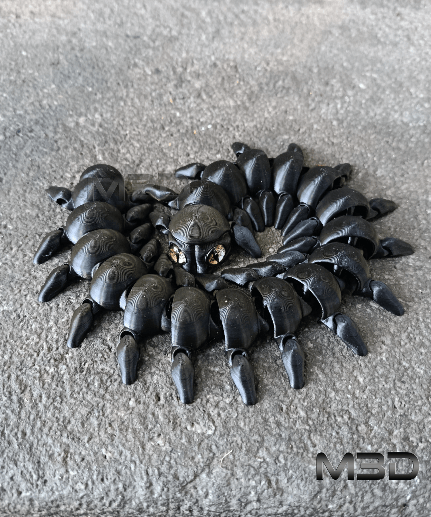 Flexi Millipede / no supports / 3mf included 3d model