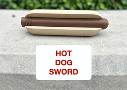 Hot Dog Sword 3d model