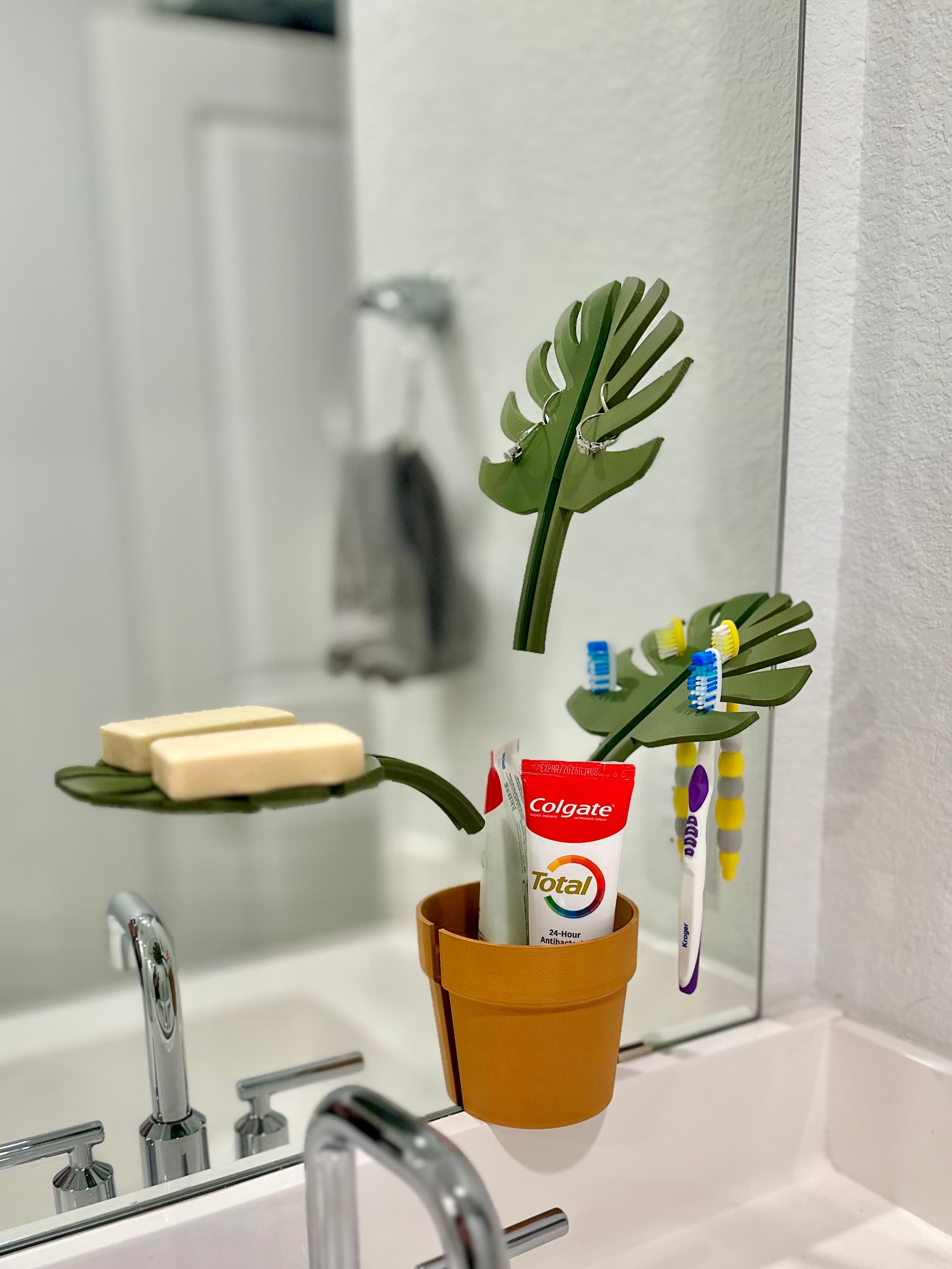 These printed great. My slicer didn’t enjoy the classic wall generator and kept adding a strange line to the print so I had to switch that setting to Arachne but that’s most likely my own issue. All around a beautiful addition to my bathroom though.