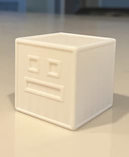 Cube 4 - Geometry Dash 3d model