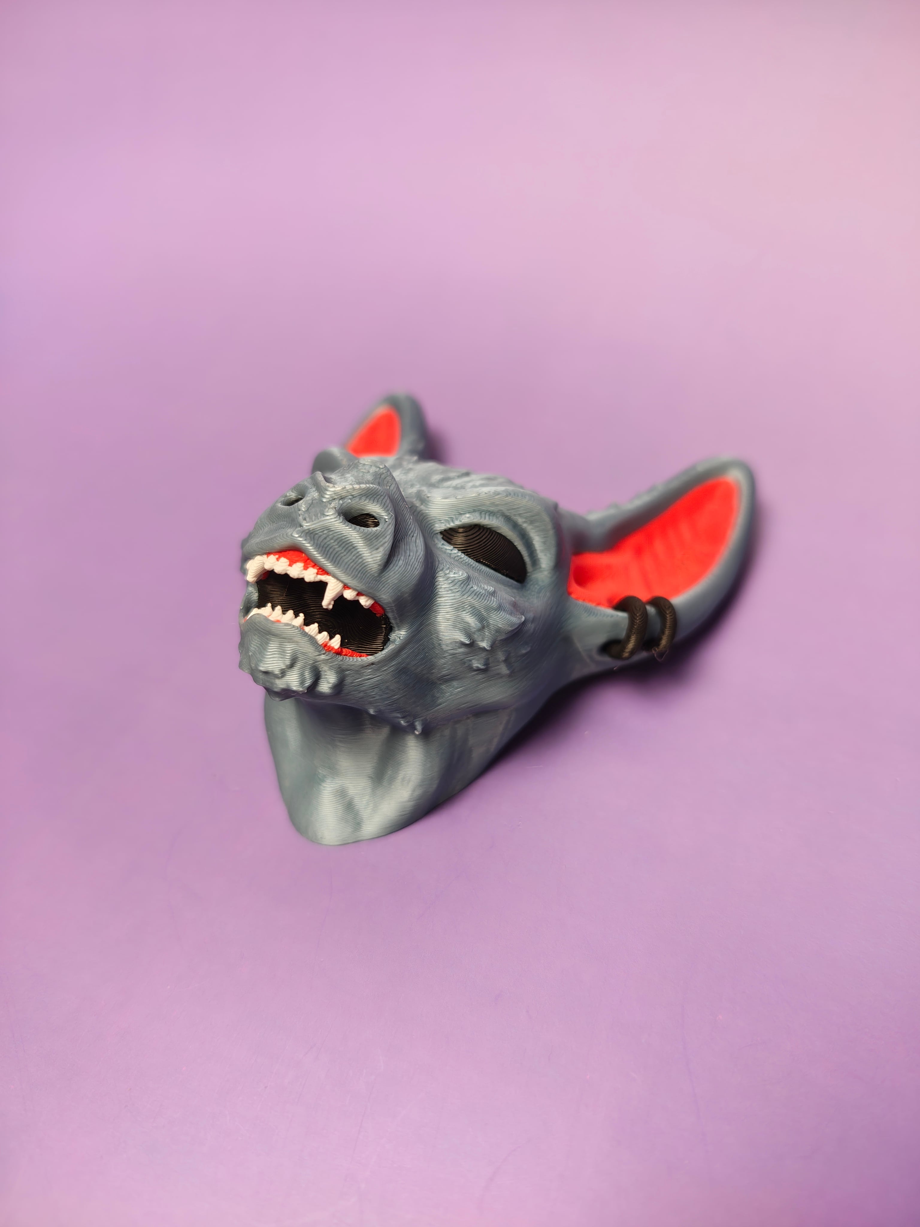 Punk Bat Magnet 3d model