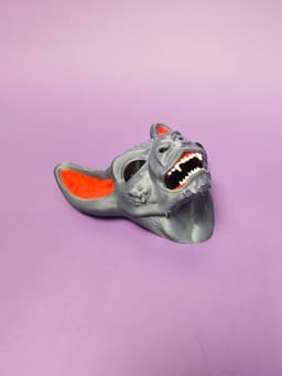 Punk Bat Magnet 3d model