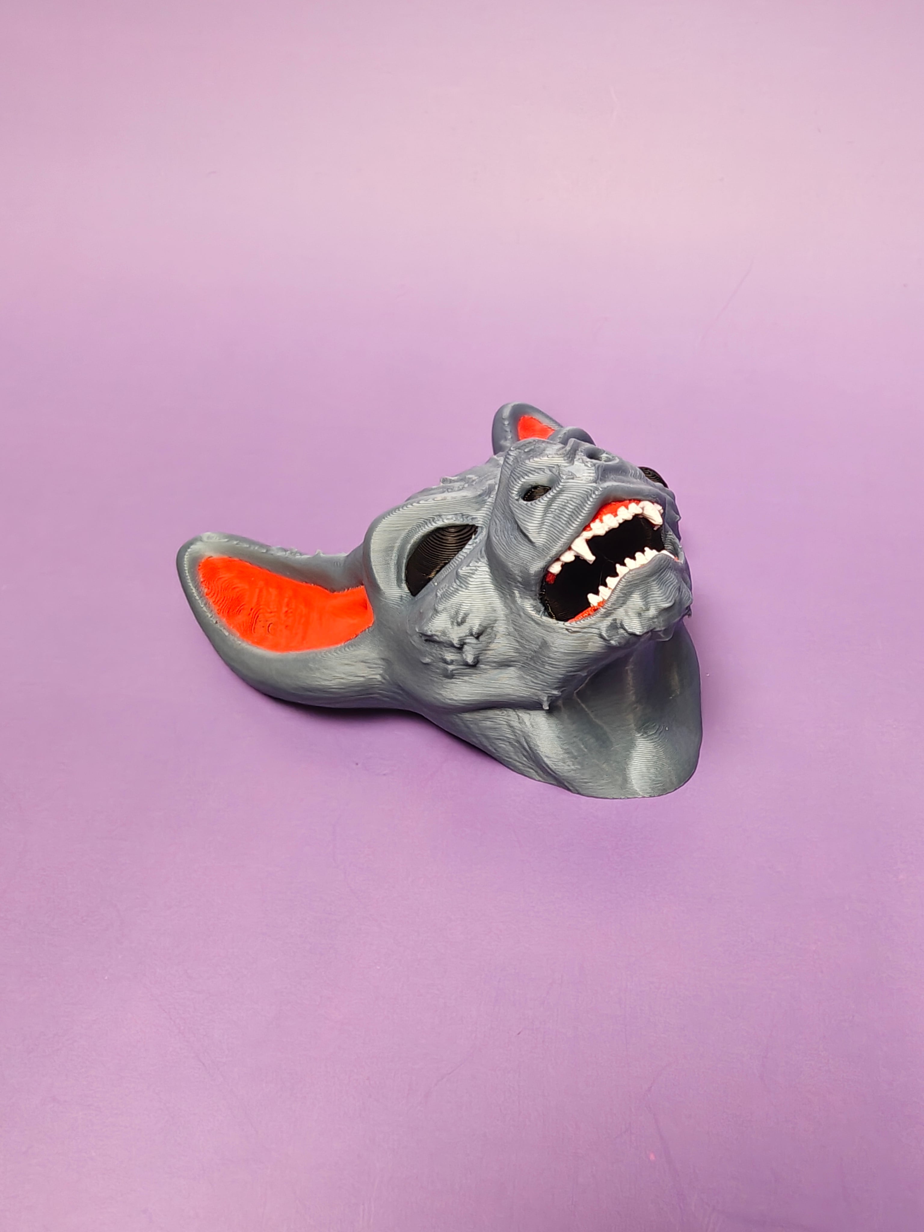Punk Bat Magnet 3d model