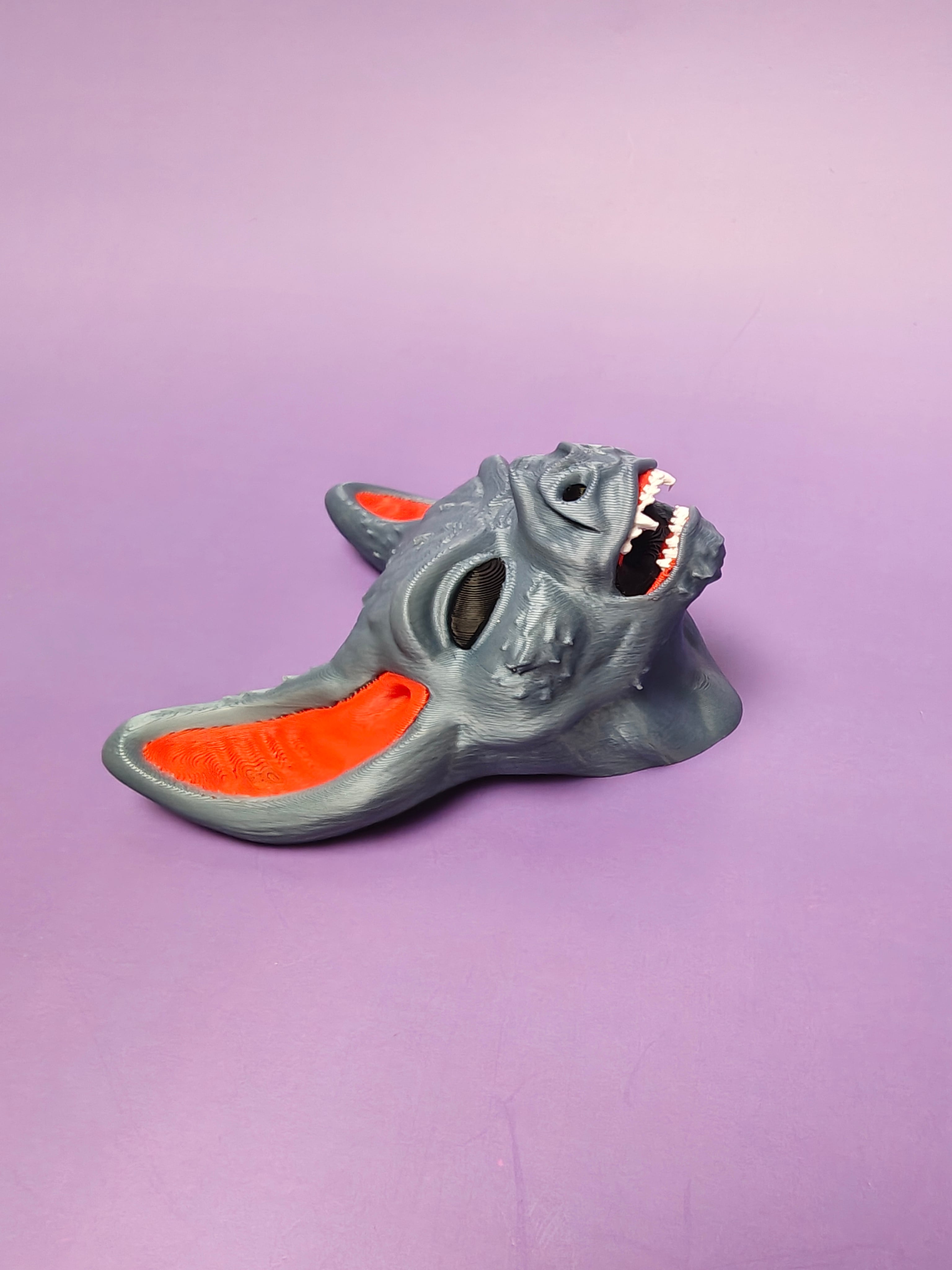 Punk Bat Magnet 3d model
