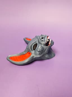 Punk Bat Magnet 3d model